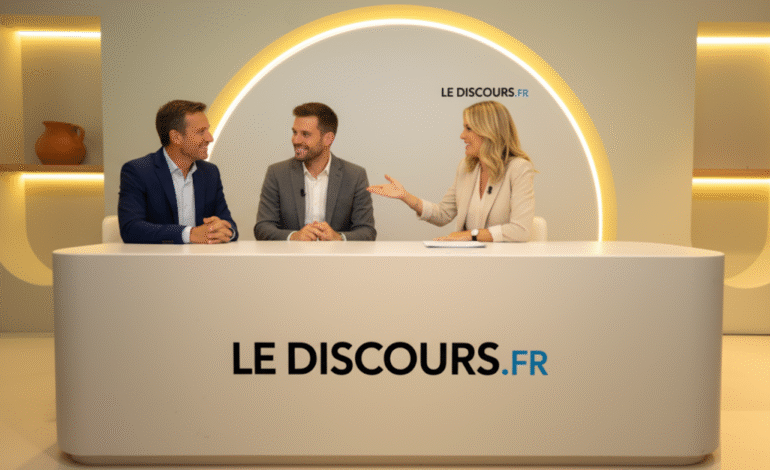 « LE TALK PARISIEN « animée par ÉLODIE MARTIN / lediscours.fr